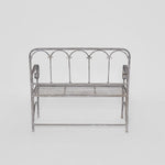 Fleur De Lys Garden Bench -Outdoor