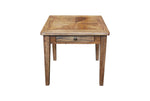 Parquetry 1-Drawer Side Table 55cm – detail
