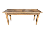 Parquetry Recycled Elm Bench