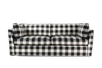 Paddington 2.5 Seater Sofa in Check, front view