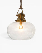 Paddington Ceiling Pendant Large Antique Brass
