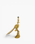 Peacock TableLamp Base Only Gold