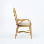 Peru Carver Dining Chair Mud Grey