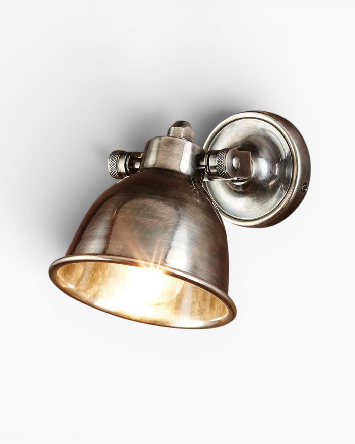 Phoenix Wall Light Antique Silver