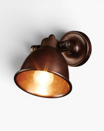 Phoenix Wall Light Dark Brass
