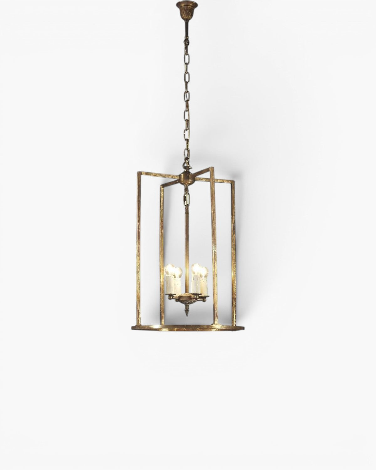 St Palais Ceiling Pendant Large Antique Brass