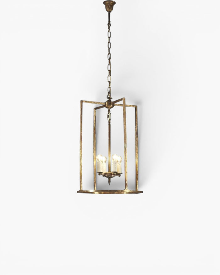St Palais Ceiling Pendant Large Antique Brass