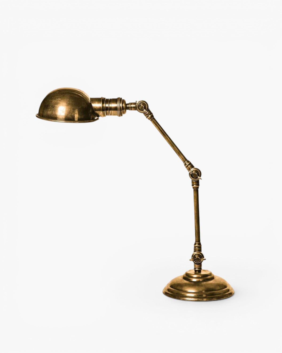 Stamford Desk Lamp Antique Brass