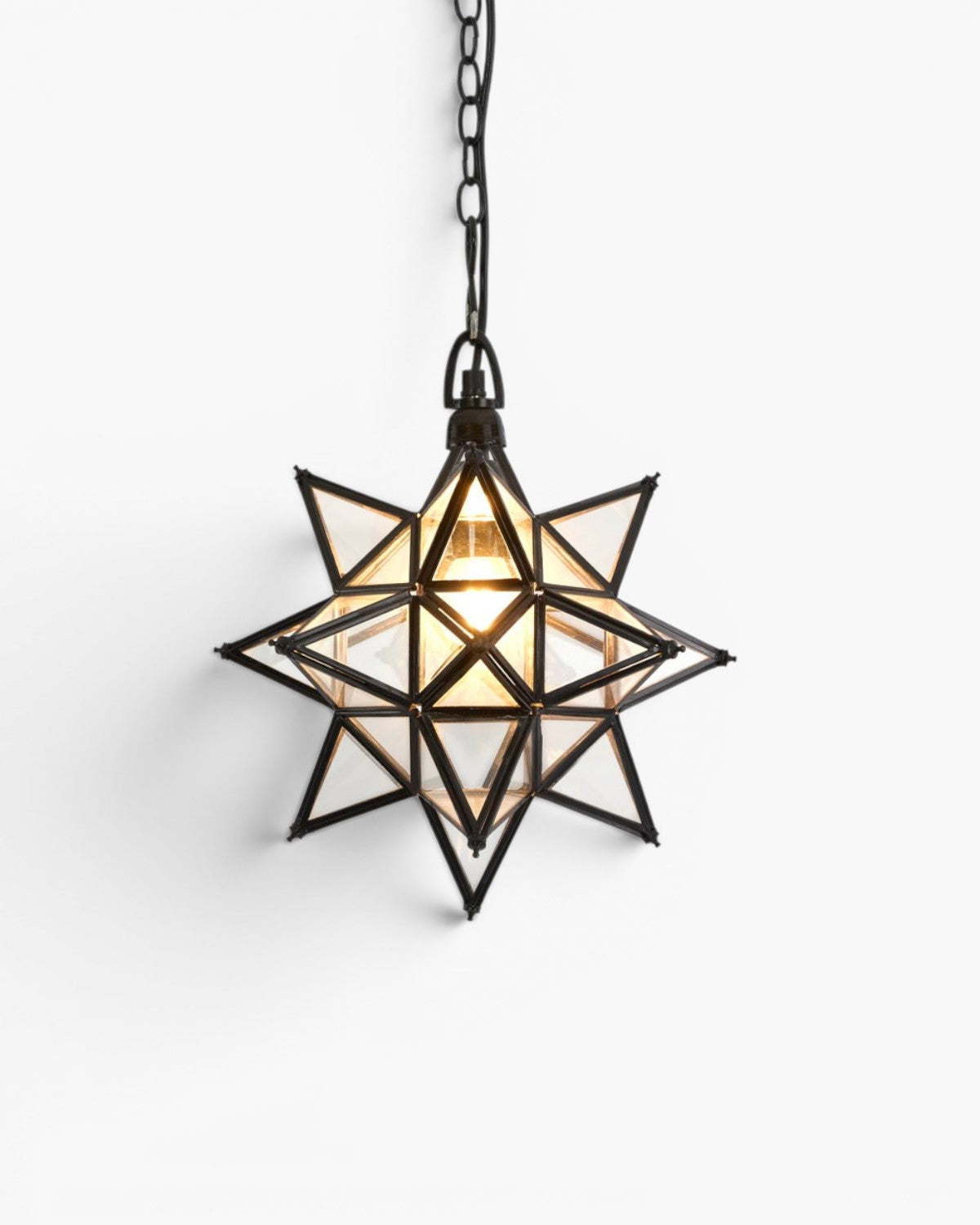 Star Ceiling Pendant Small Black