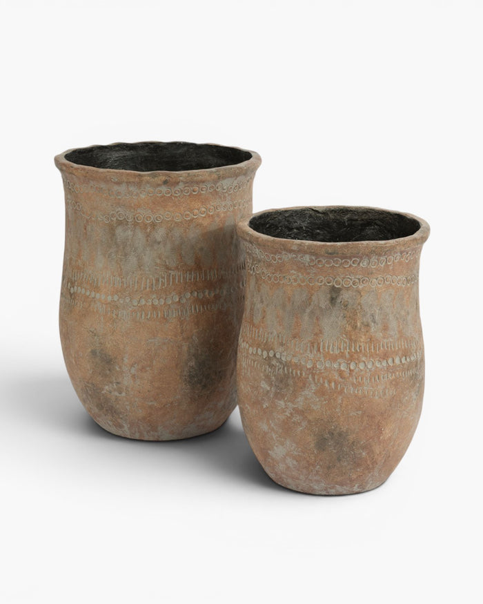 Suri Set of 2 Planters Rustic