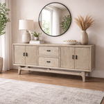 Modena 2-Drawer 4-Door Entertainment Unit 160cm – styled setting