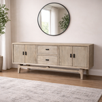 Modena 2-Drawer 4-Door Entertainment Unit 160cm – styled setting