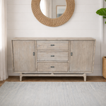 Modena 3-Drawer 2-Door Buffet 160cm – styled setting