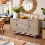 Modena 3-Drawer 2-Door Buffet 160cm – styled setting