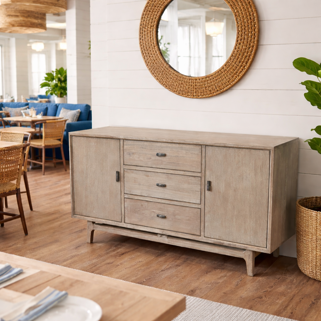 Modena 3-Drawer 2-Door Buffet 160cm