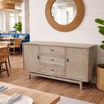 Modena 3-Drawer 2-Door Buffet 160cm – styled setting