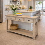 Modena 3-Drawer Hall Table – styled setting