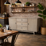 Modena 3-Drawer 2-Door Buffet 195cm – styled setting
