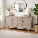 Modena 3-Drawer 2-Door Buffet 195cm – styled setting