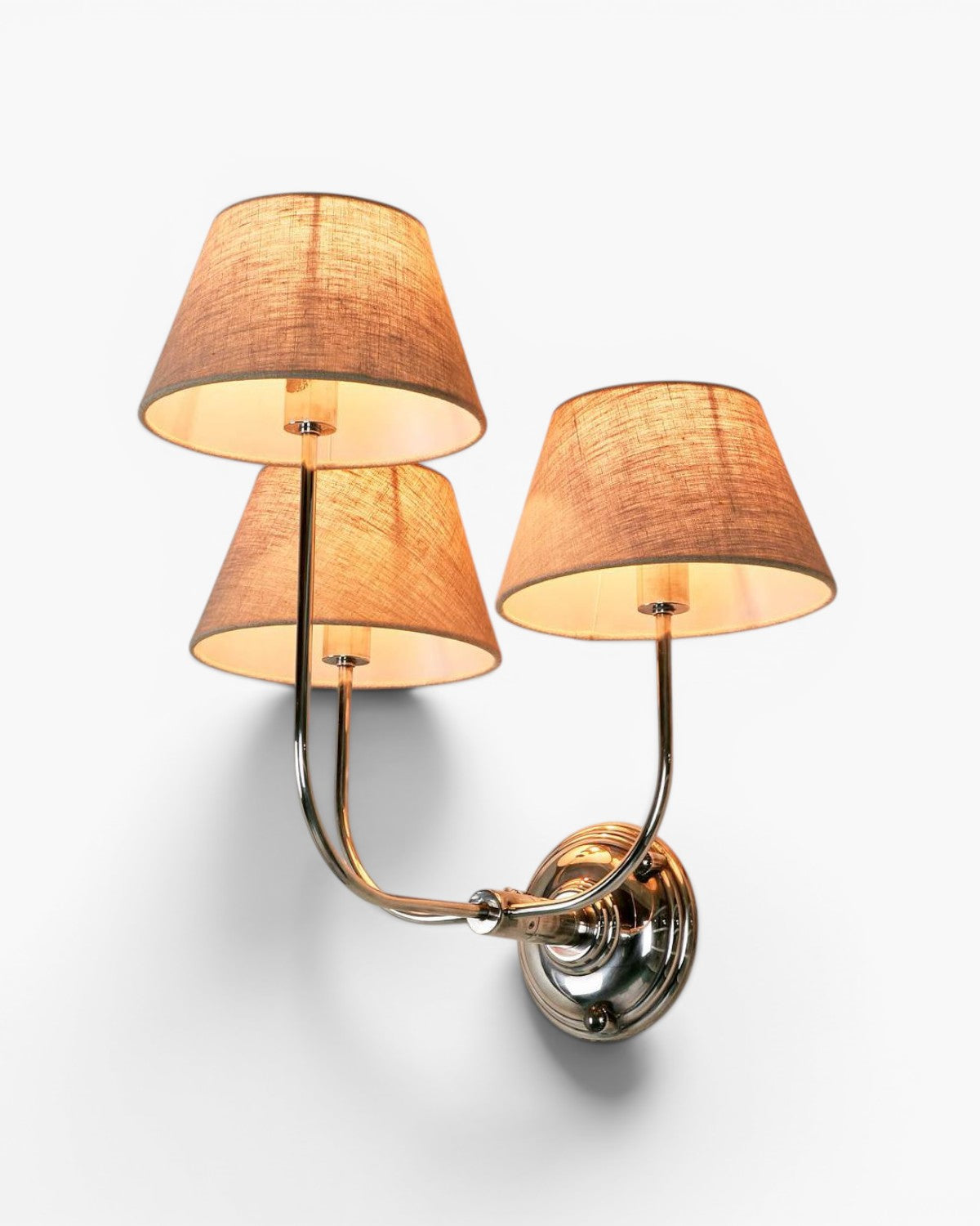 Trilogy Wall Light Base Antique Silver