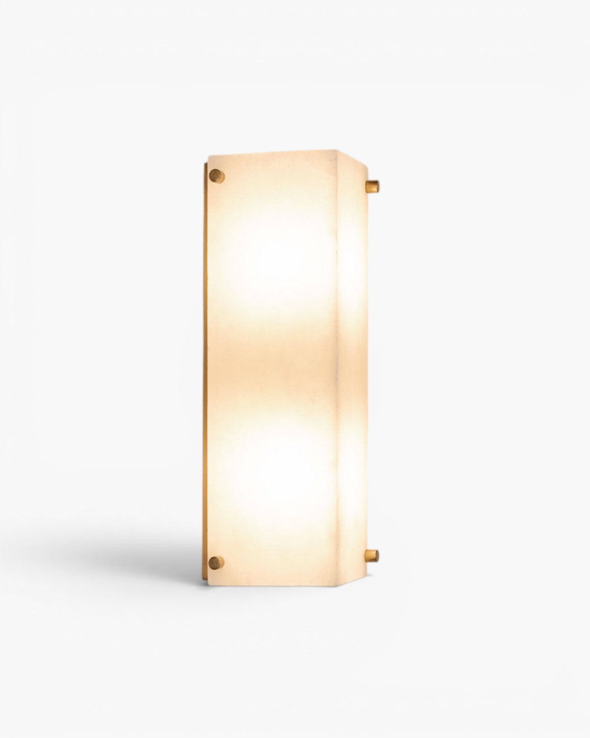 Tubular Alabaster Wall Light
