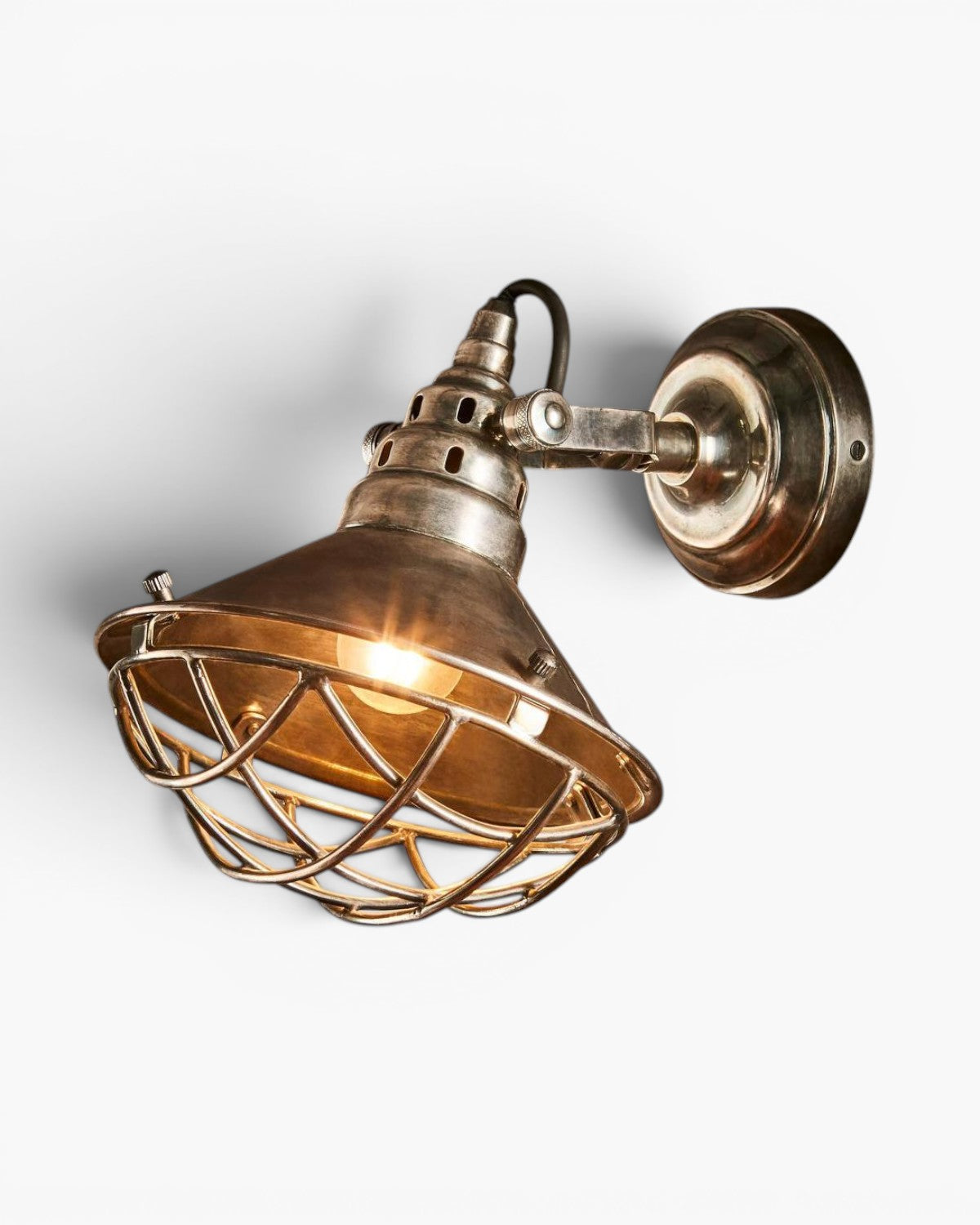 Twain Wall Light Silver