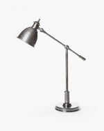 Vermont Desk Lamp Antique Silver