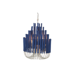 Wood Candlestick Lamp