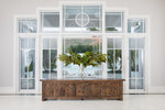 Islander 7 Door Sideboard, styled hallway