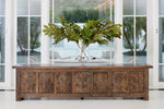 Islander 7 Door Sideboard, styled dining room