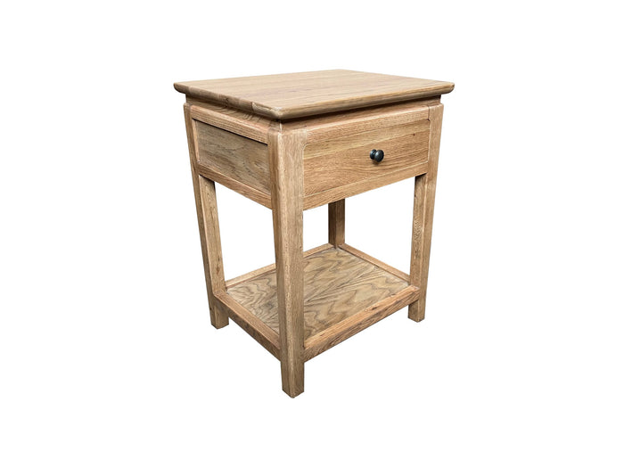 Crown 1-Drawer 1-Shelf Bedside Storage