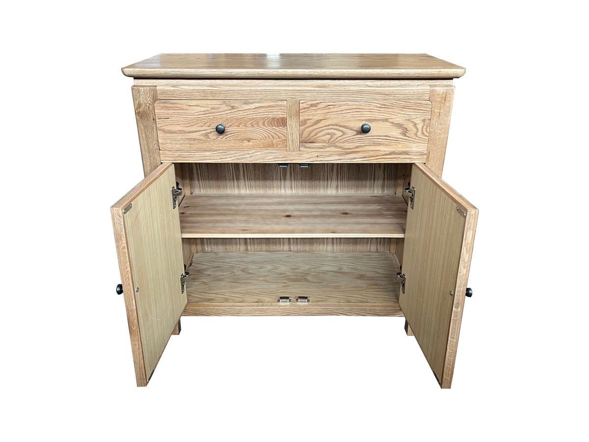 Crown 2-Drawer 2-Door Cabinet
