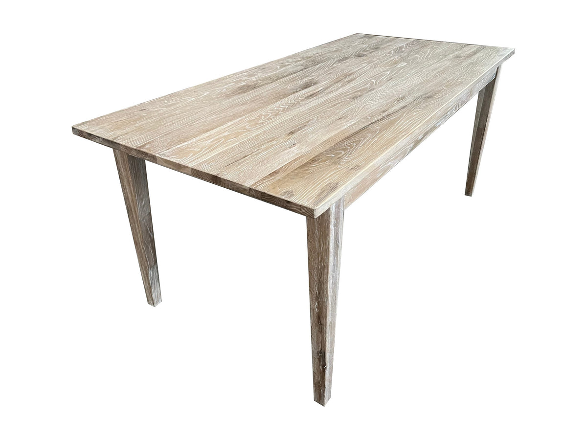 Whitewashed Hamptons Dining Table