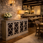 Majestic 4-Door Buffet 180cm – styled setting