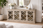 Majestic 4-Door Buffet 180cm – styled setting