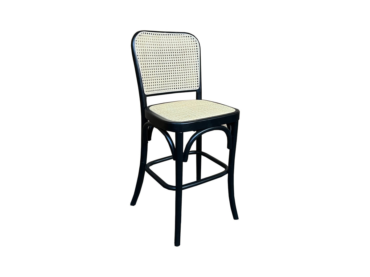 Miami Barstool Black/Natural