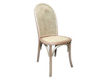 Tropez Chair Black/Natural Natural