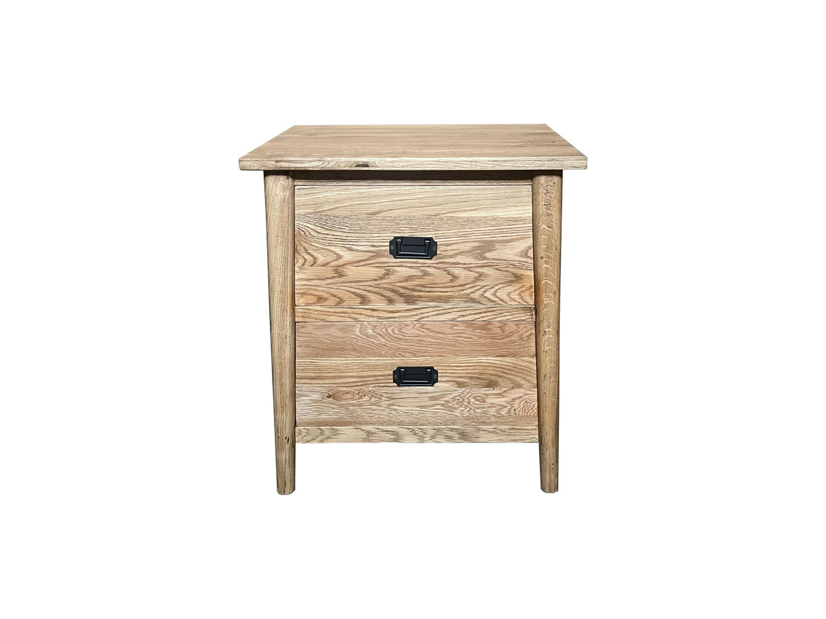 Tiffany 2 Drawer Bedside Table