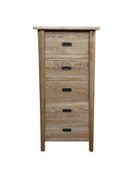 Tiffany 5 Drawer Tallboy
