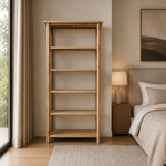 Tiffany Wide Bookcase 100cm – styled setting