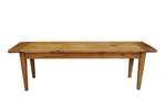 Honey Recycled Elm Bench