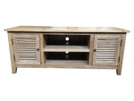 Oak Louvre Open Shelf ETUs