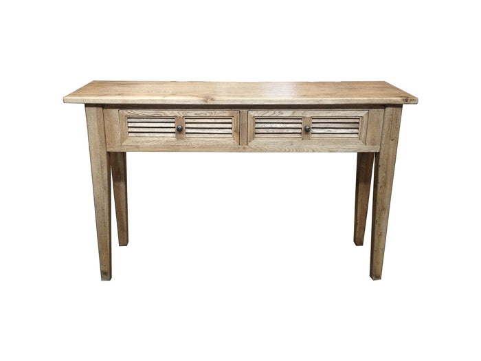 Oak Louvre Hall Tables