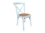 Crossback Chair - Stackable White