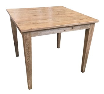 Oak Square Dining Table