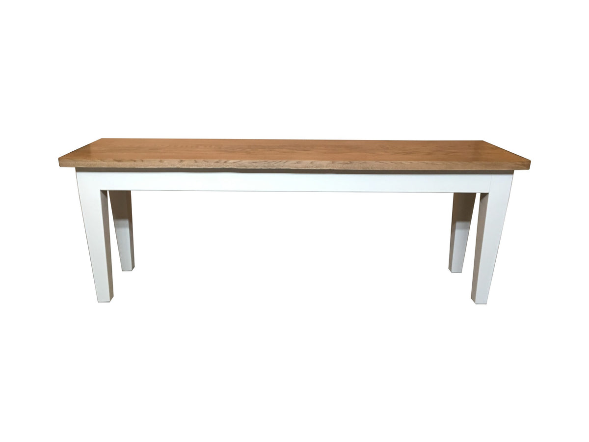 Oak Bench with Breadboard