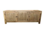Oak 3-Door TV Unit 160cm – detail