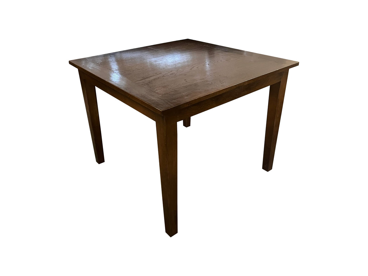 Square Oak Dining Table