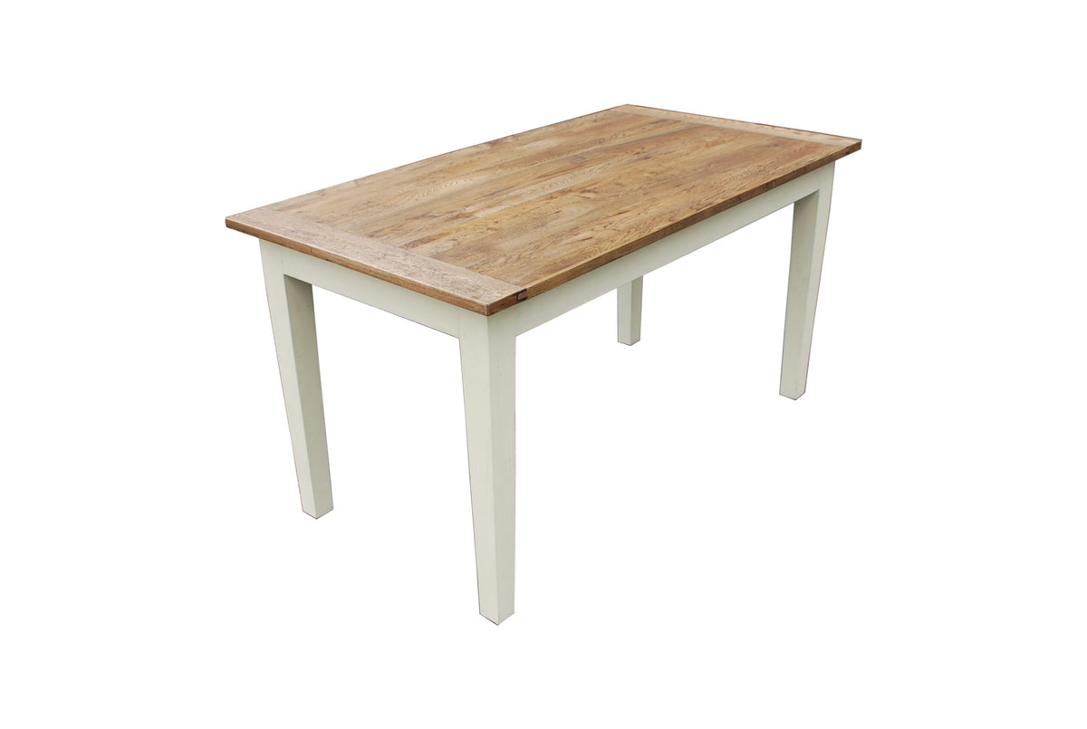 Oak Dining Table with Breadboard