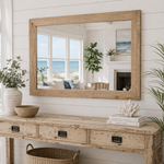 Oak Mirror 180 x 90cm – styled setting